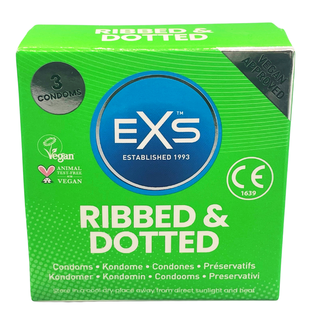 EXS Ribbed and Dotted Condoms