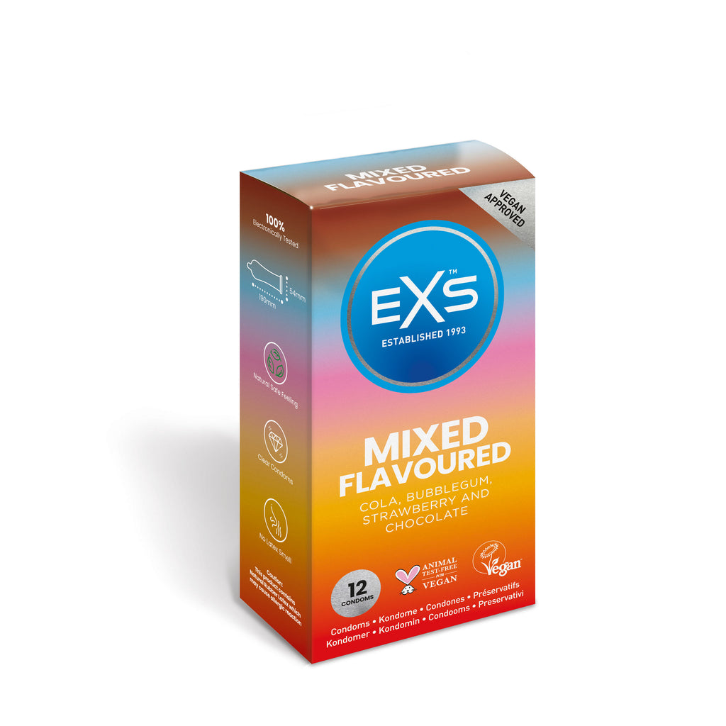 EXS Mixed Flavoured Condoms