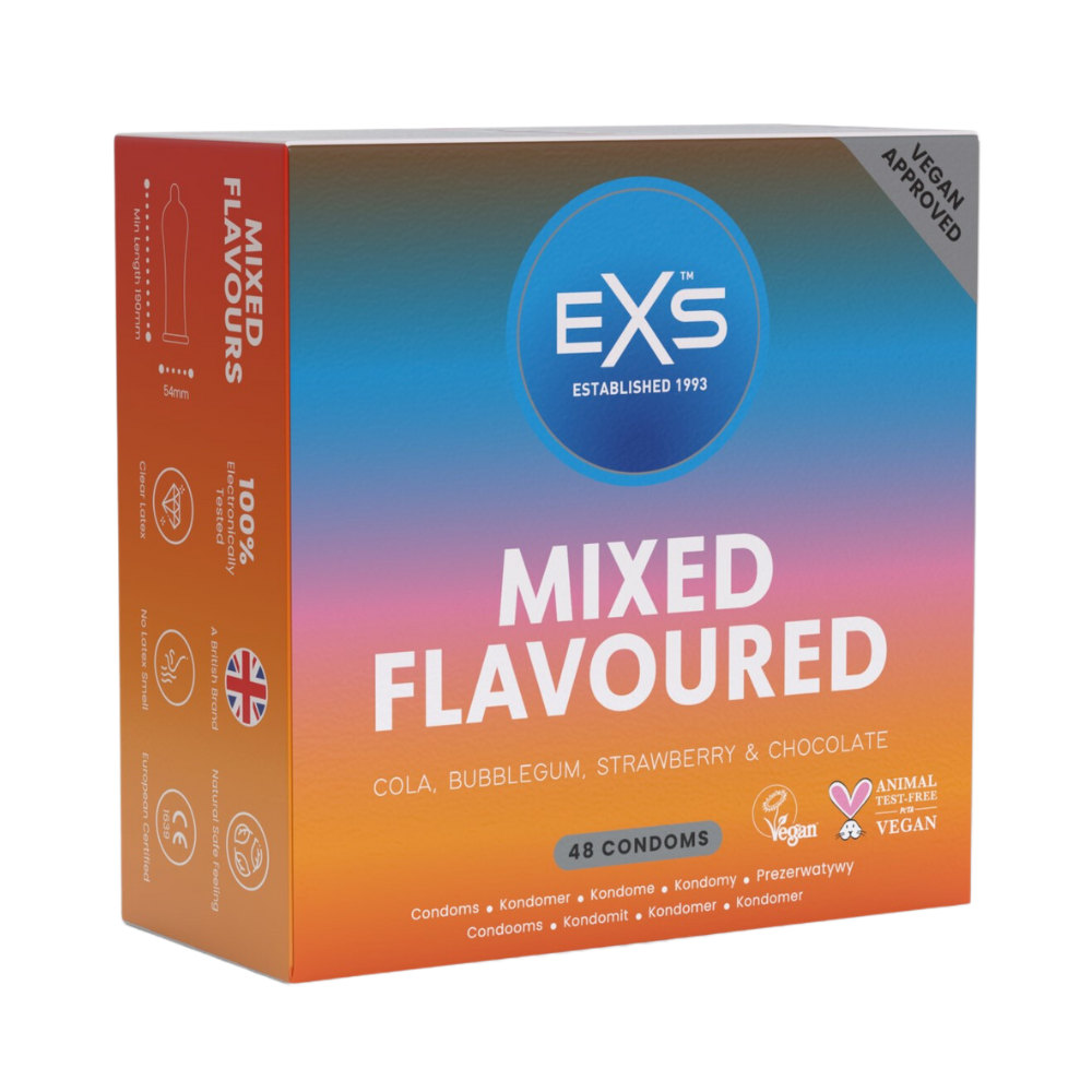 EXS Mixed Flavoured Condoms