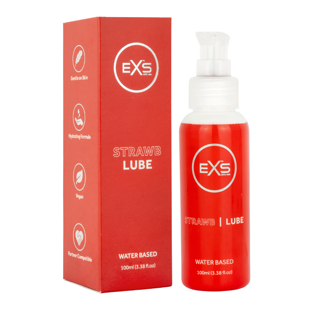 EXS Strawberry Lube 100ml Bottle